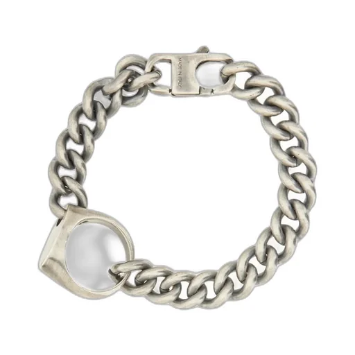 Signet Ring-Charm Numeric Bracelet