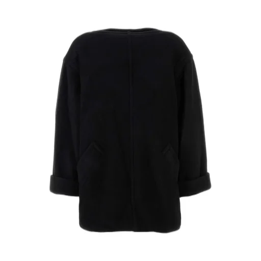 Boat-Neck Oversized Sweatshirt