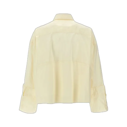 Wide-Sleeved Poplin Shirt