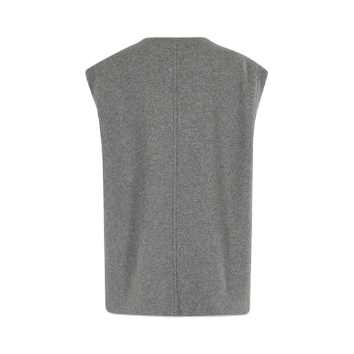 V-Neck Felted Vest