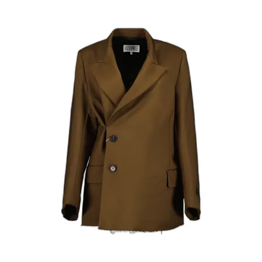 Single-Breasted Oversized Tailored Blazer