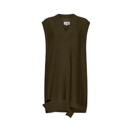 V-Neck Sleeveless Mini Dress
