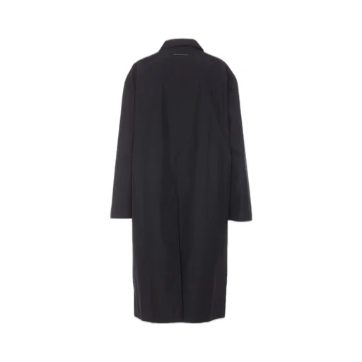 X Salomon Logo Printed Trench Coat