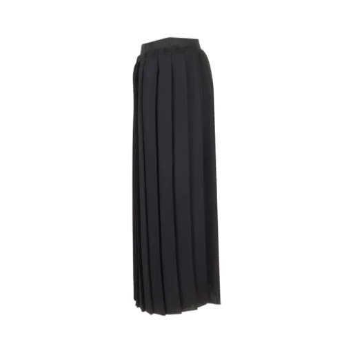 Pleated Pencil Skirt
