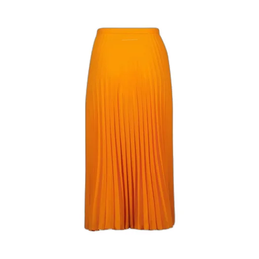 High Waist Pleated Skirt