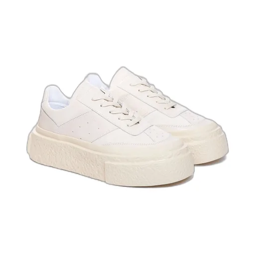 Numbers-Motif Lace-Up Sneakers