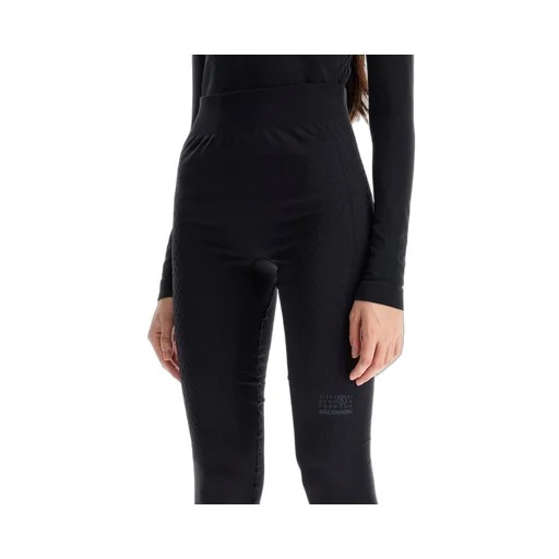 X Salomon Logo Printed Trousers