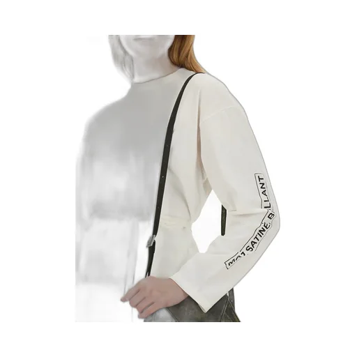 Drop Shoulder Long T-Shirt