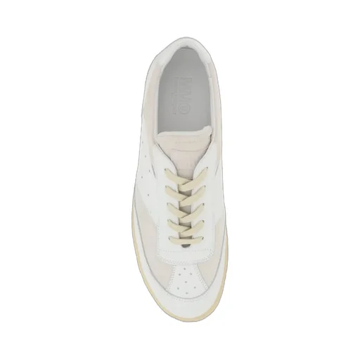 Panelled Lace-Up Sneakers