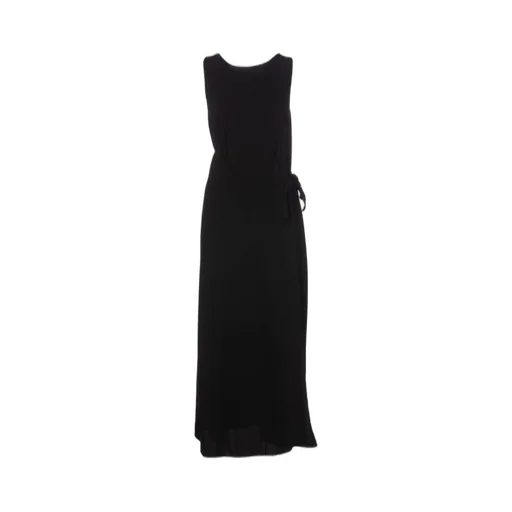Belted Sleeveless Maxi Dress