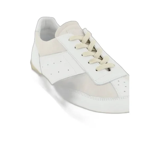Panelled Lace-Up Sneakers