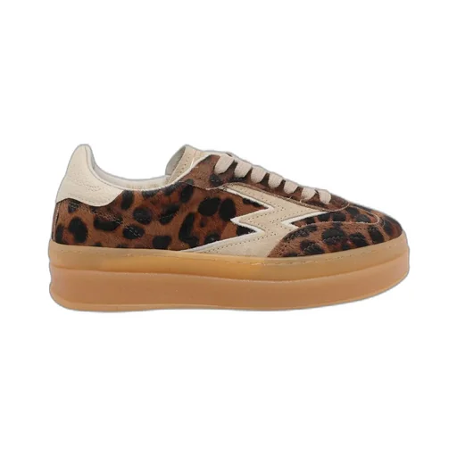 Animalier Suede Sneakers