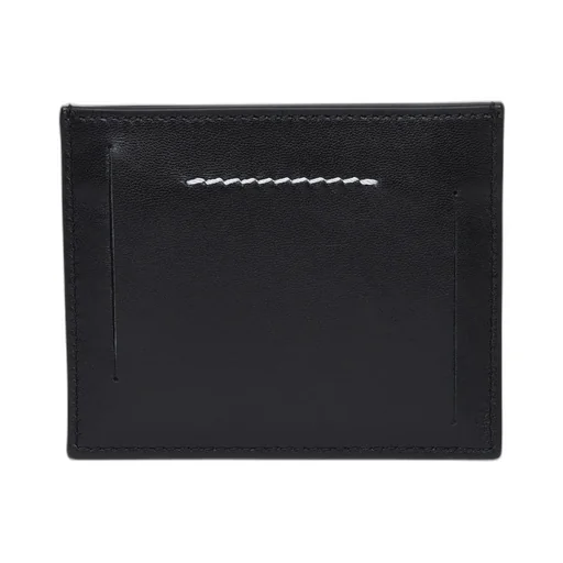 Signature Stitch Logo Debossed Cardholder