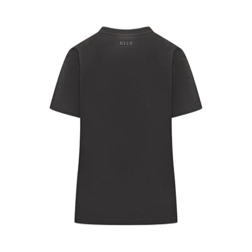 Bow-Embellished Crewneck T-Shirt