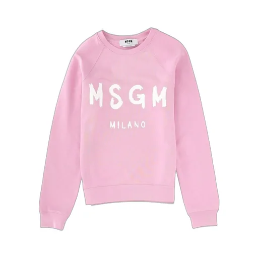 Logo Print Crewneck Sweatshirt