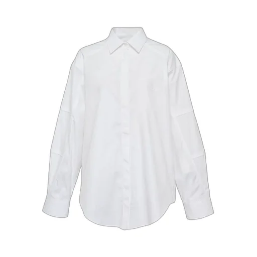 Contrasting Piping Poplin Shirt