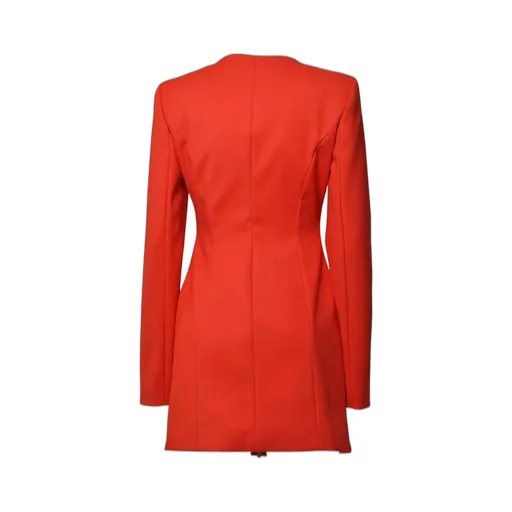 Zip-Up Crewneck Coat