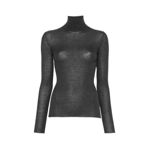 Ribbed Turtleneck Knitwear