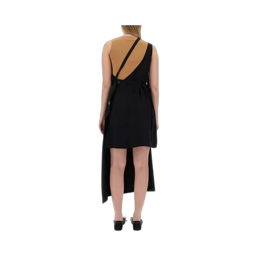 Open Back Asymmetric Neck Top