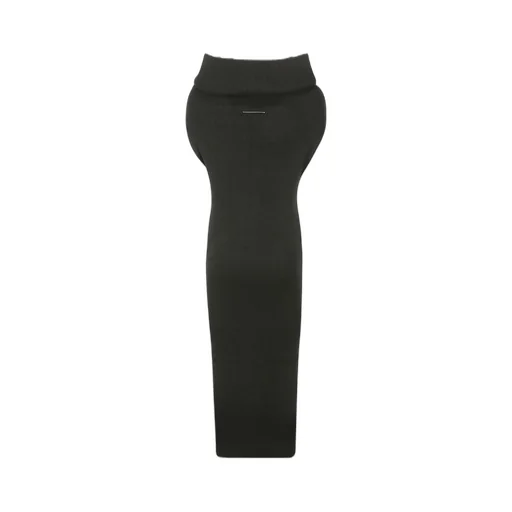 Zip-Up Knitted Dress