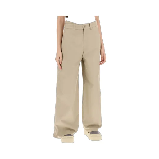 Mid-Rise Wide Leg Pants