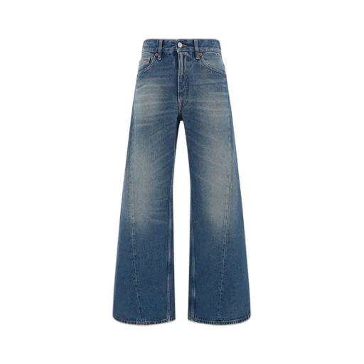Low-Rise Wide-Leg Jeans