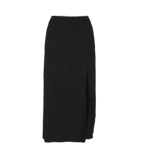 Ribbed Midi Skirt