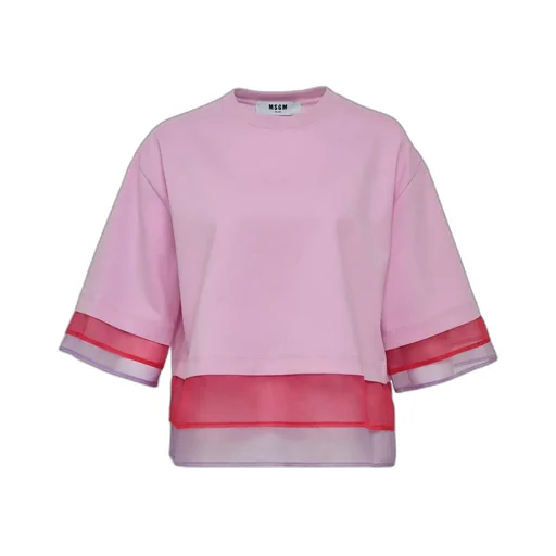 Two-Toned Crewneck T-Shirt