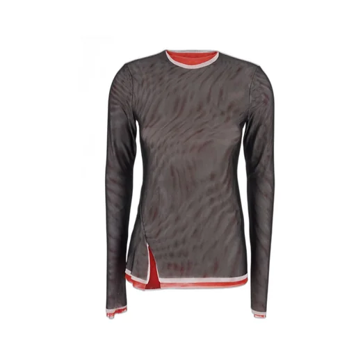 Crewneck Layered Blouse