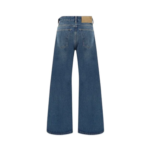 Low-Rise Wide-Leg Jeans