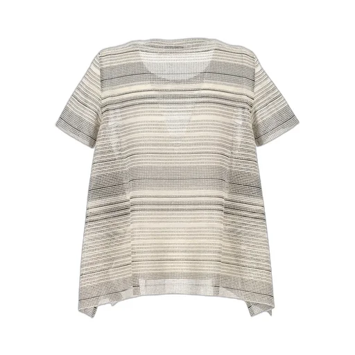 Striped Short Sleeve Top