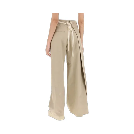 Mid-Rise Wide Leg Pants