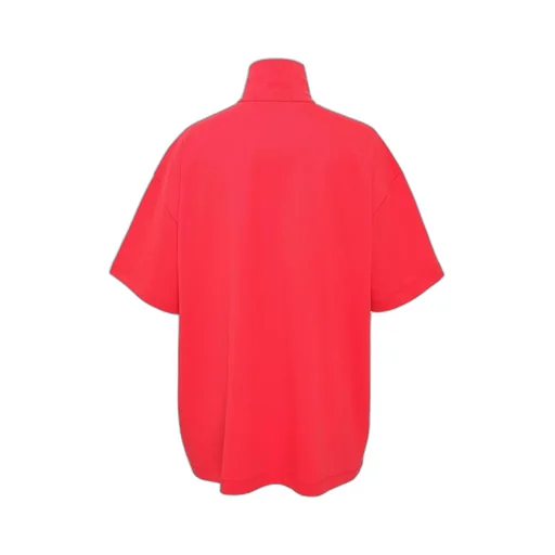 High Neck Jersey T-Shirt