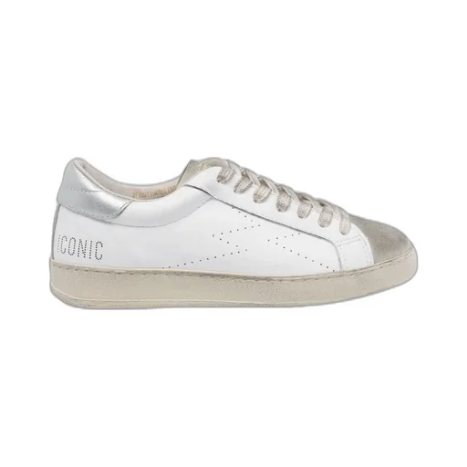 Iconic Logo Perforated Sneakers