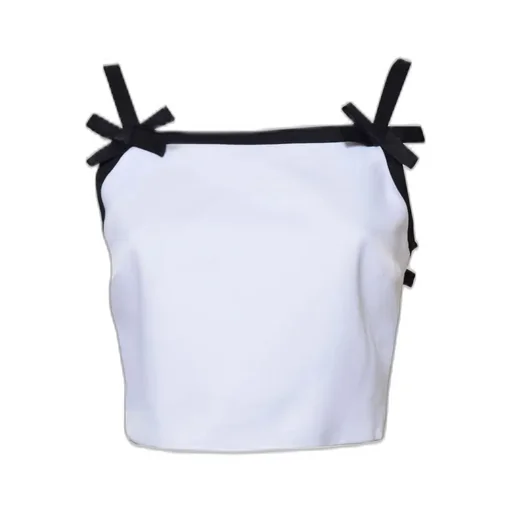 Bow Detailed Cropped Top