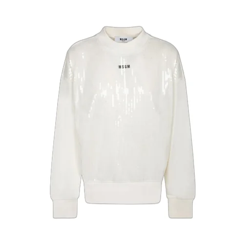Sequined Crewneck Sweatshirt