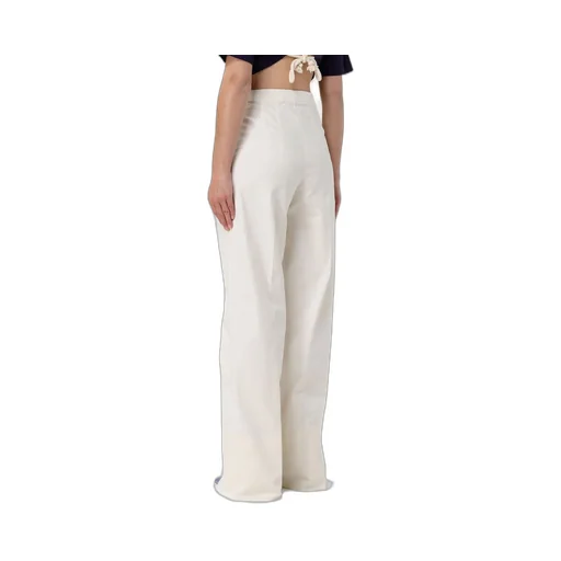 High-Waist Wide-Leg Trousers