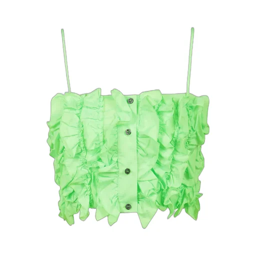 Ruffled Crop Top