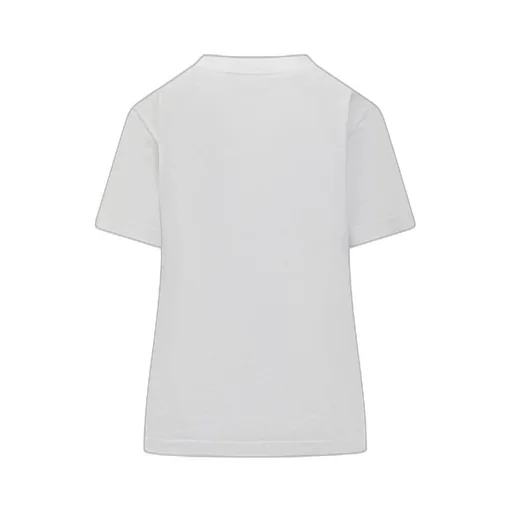 Cute Kitty Graphic And Cursive Logo Jersey T-Shirt
