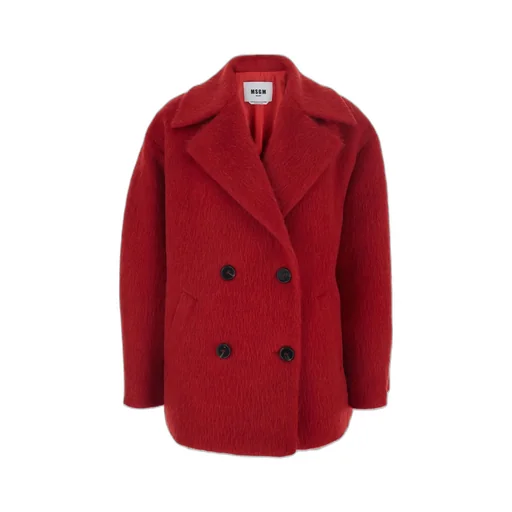 Double Breasted Long Sleeved Coat