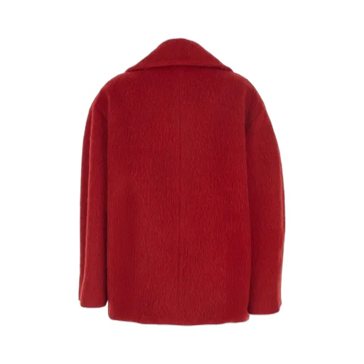Double Breasted Long Sleeved Coat