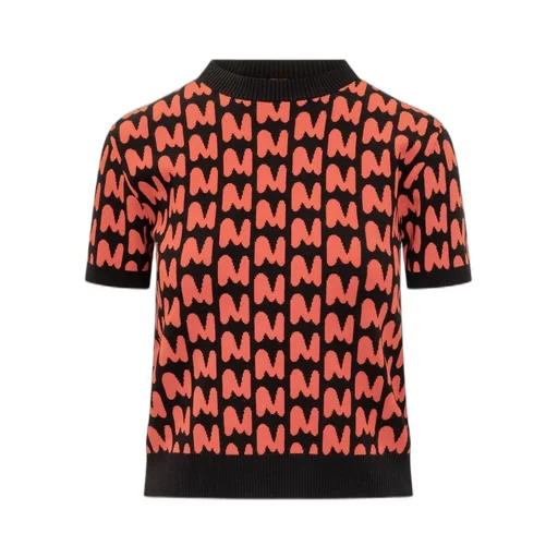 All-Over Patterned Crewneck Jumper