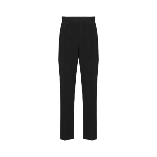 Logo-Waistband Tapered-Leg Trousers