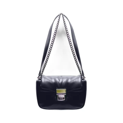 Puffer Clic Chain-Linked Padded Crossbody Bag