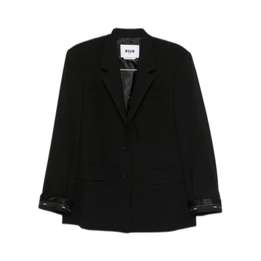 Single Breasted Long Sleeved Jacket