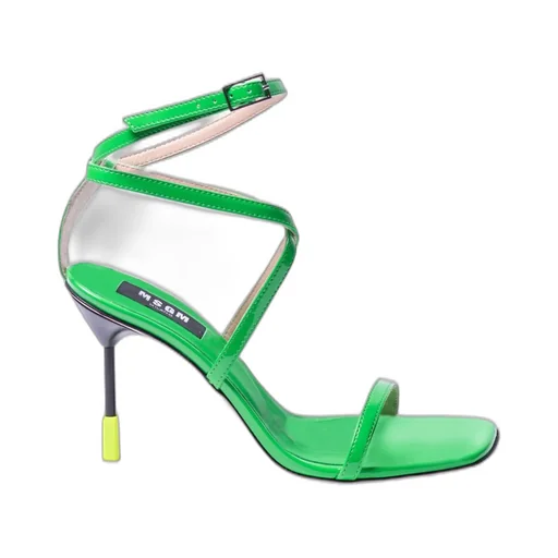 Buckle Fastened Heeled Sandals