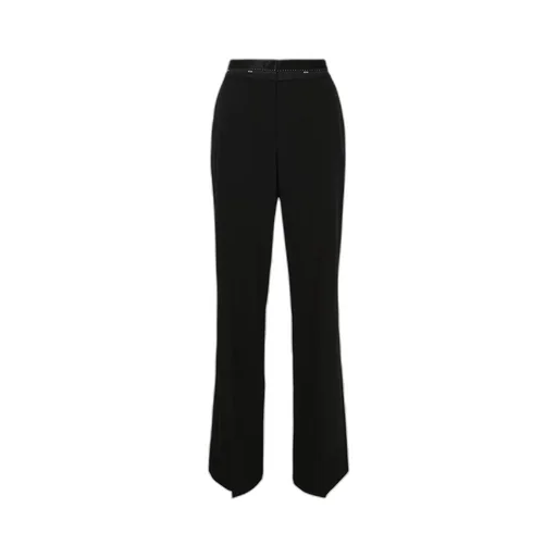 Logo Belt Palazzo Trousers