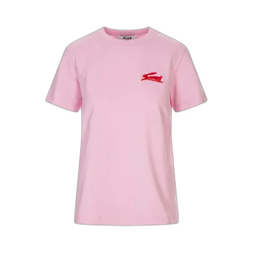 3D Follow The Rabbit Embroidery T-Shirt