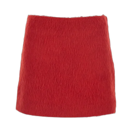 Brushed Mini Skirt