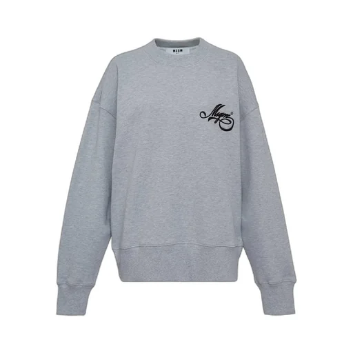 Cursive Logo Jersey Sweatshirt